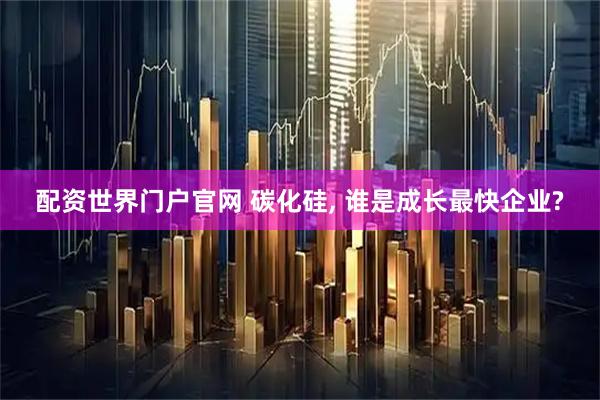 配资世界门户官网 碳化硅, 谁是成长最快企业?