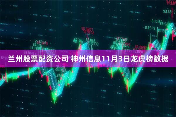 兰州股票配资公司 神州信息11月3日龙虎榜数据